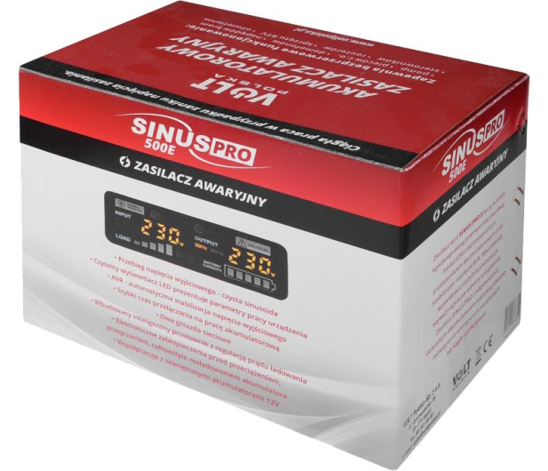 VOLT SINUS PRO 500 E 12/230V (500VA/350W) 3SP050012E - 1073360 - zdjęcie 7